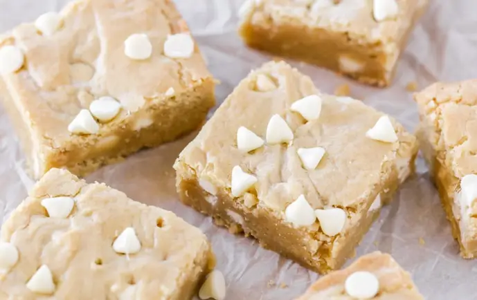 Brownie de Chocolate Branco: Experimente o derreter na boca