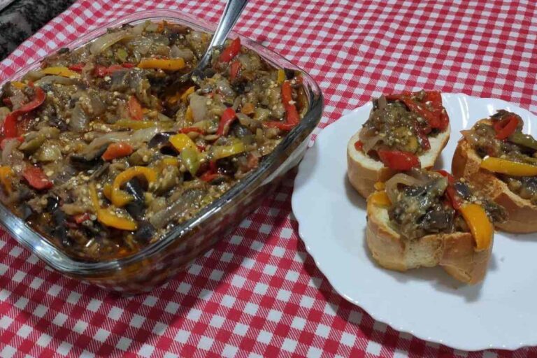 Antepasto de berinjela um prato muito versátil que vai bem em qualquer refeição do seu dia – Receitas Faceis