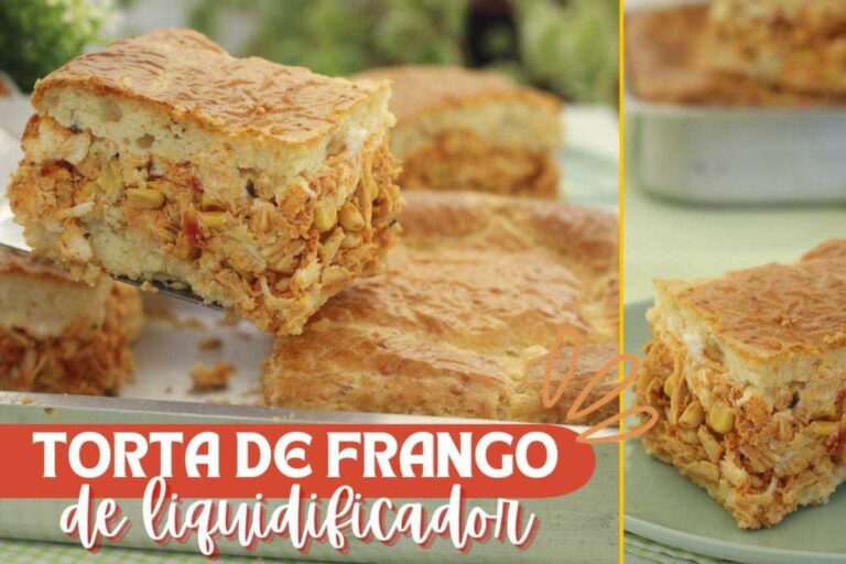 Torta de frango bem recheada e com a massa mais macia de todas – Receitas Faceis