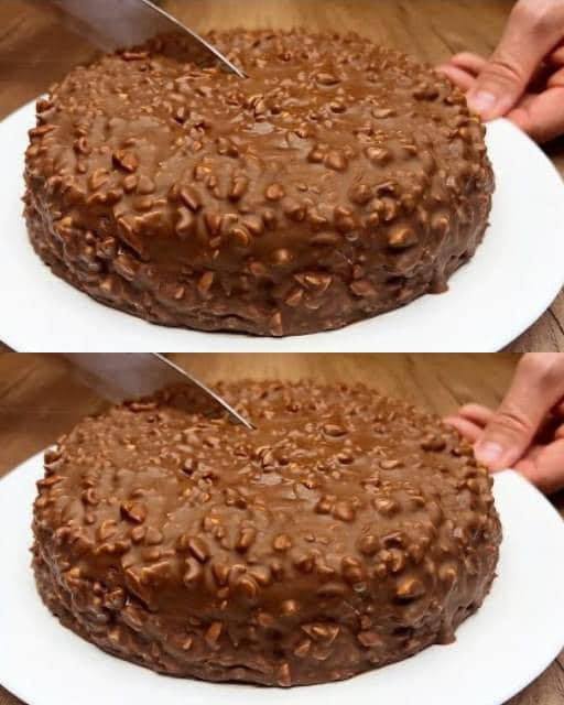 Torta de Chocolate Feita em 15 Minutos